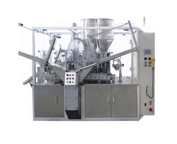 GZ05C Máquina Automática de Llenadora y Selladora de Pasta de Dientes Colorida